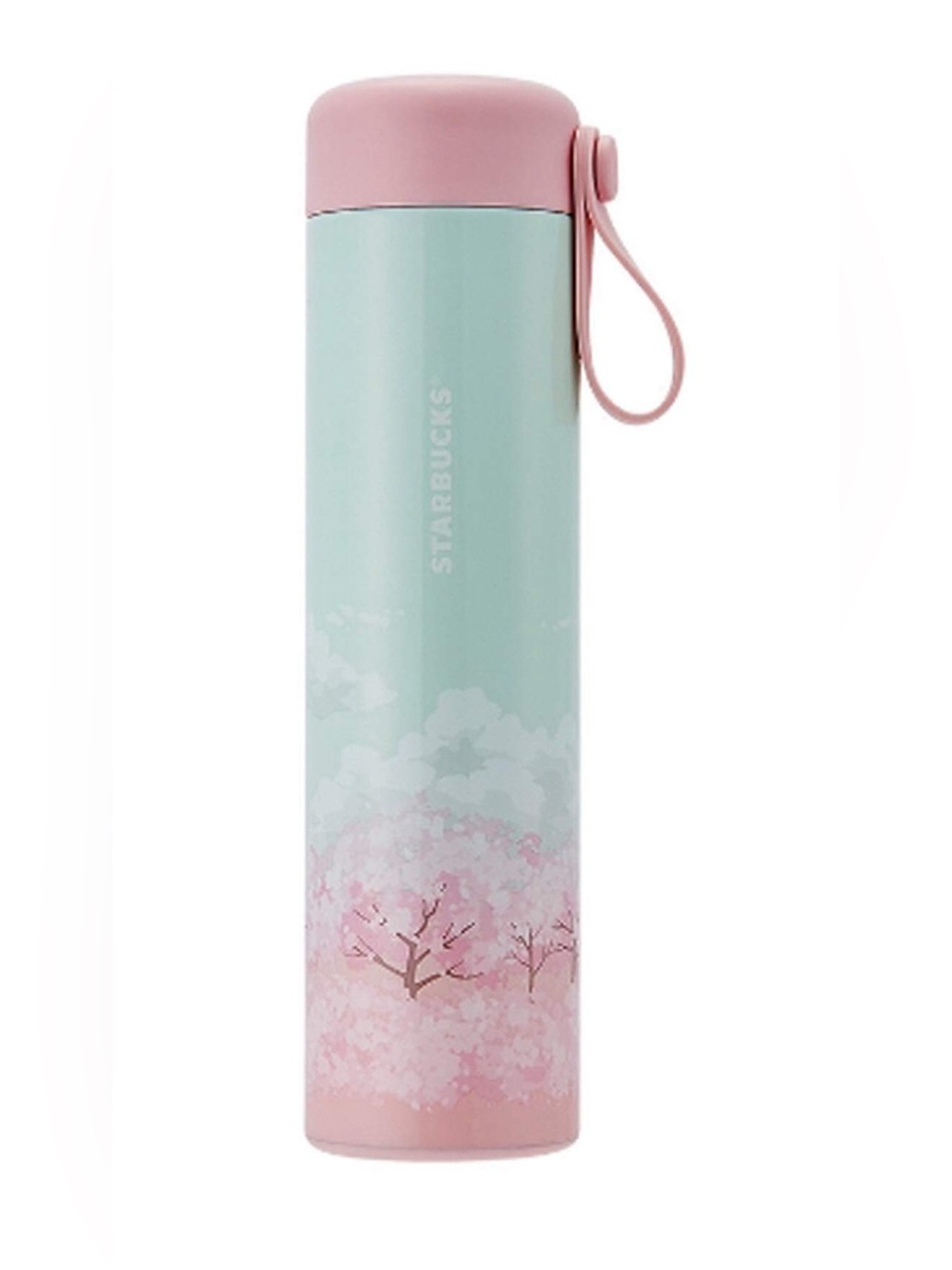 Starbucks Korea Overseas Sakura Cherry Blossom Stainless Steel Travel Tumbler